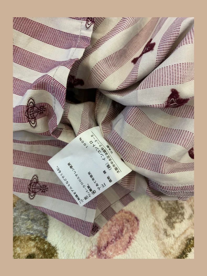 Vivienne Westwood Vivienne Westwood Vintage Striped Shirt - dmc Size US M / EU 48-50 / 2 - 3 Thumbnail