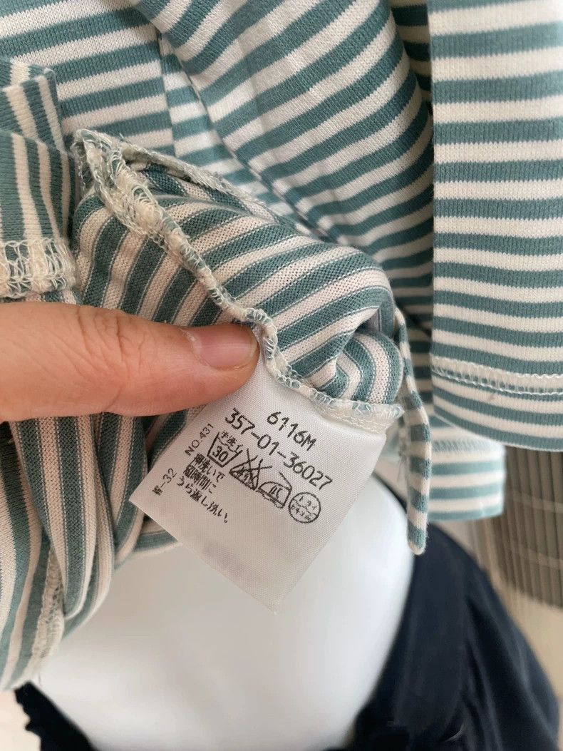 Vivienne Westwood Vivienne Westwood Green Stripe Short Sleeve Shirt - dmc Size US M / EU 48-50 / 2 - 8 Thumbnail