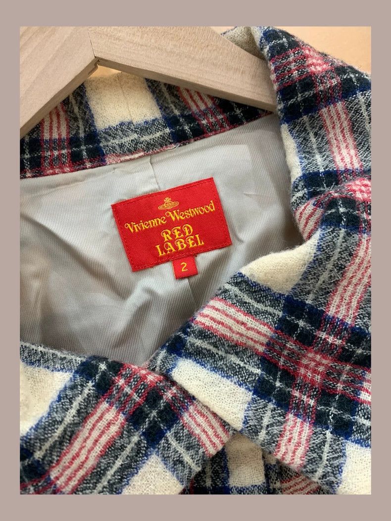 Vivienne Westwood Vivienne Westwood Vintage Plaid Coat - dmc Size US M / EU 48-50 / 2 - 4 Thumbnail