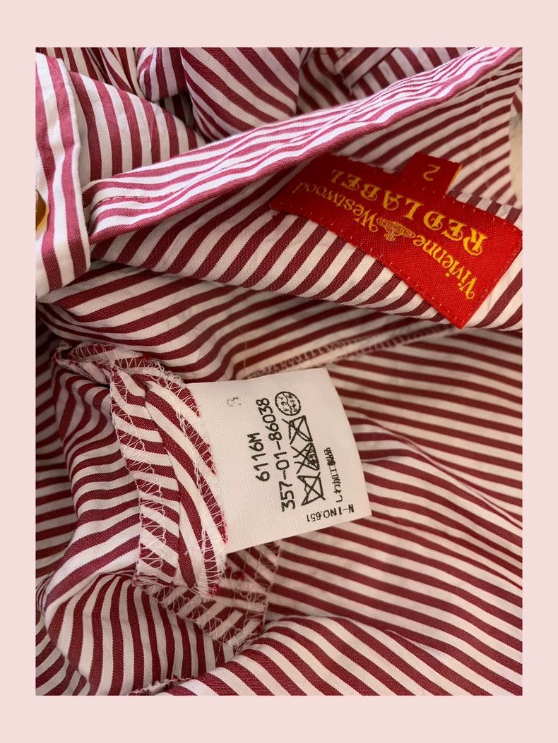 Vivienne Westwood Vivienne Westwood Vintage Striped Shirt - dmc Size US M / EU 48-50 / 2 - 6 Thumbnail