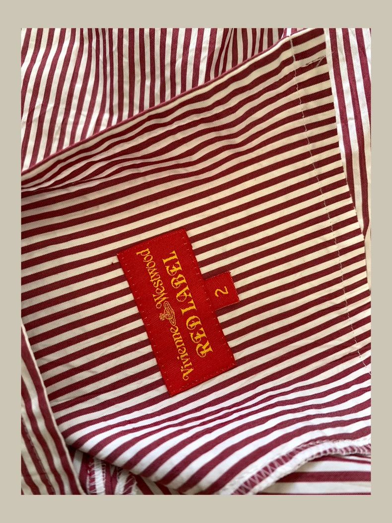 Vivienne Westwood Vivienne Westwood Vintage Striped Shirt - dmc Size US M / EU 48-50 / 2 - 3 Thumbnail