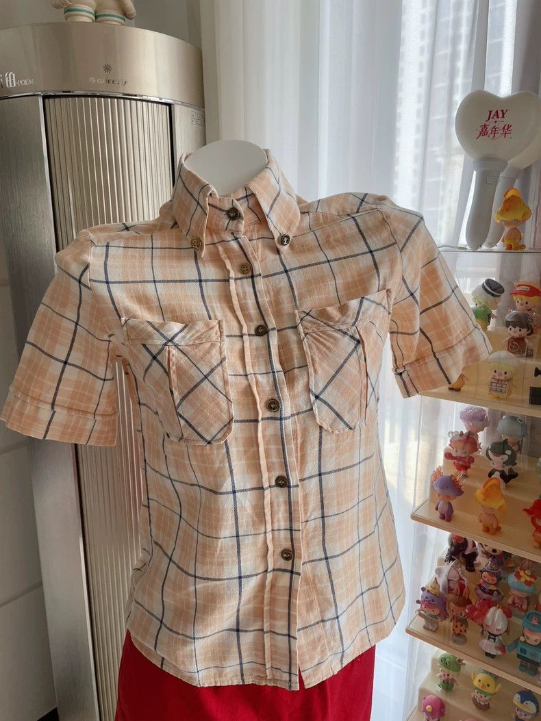 Vivienne Westwood Vivienne Westwood Light Plaid Short Sleeve Shirt - dmc Size US M / EU 48-50 / 2 - 3 Thumbnail