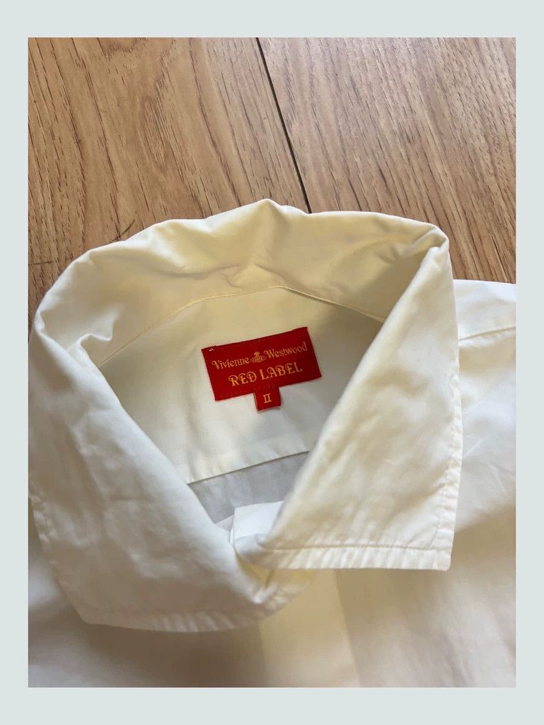 Vivienne Westwood Vivienne Westwood Vintage White Shirt - dmc Size US M / EU 48-50 / 2 - 5 Thumbnail