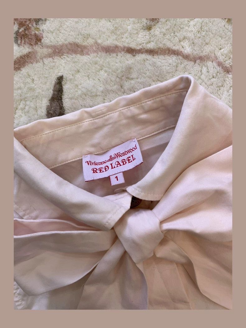 Vivienne Westwood Vivienne Westwood Vintage Bow Long Sleeve Shirt - dmc Size US M / EU 48-50 / 2 - 5 Thumbnail