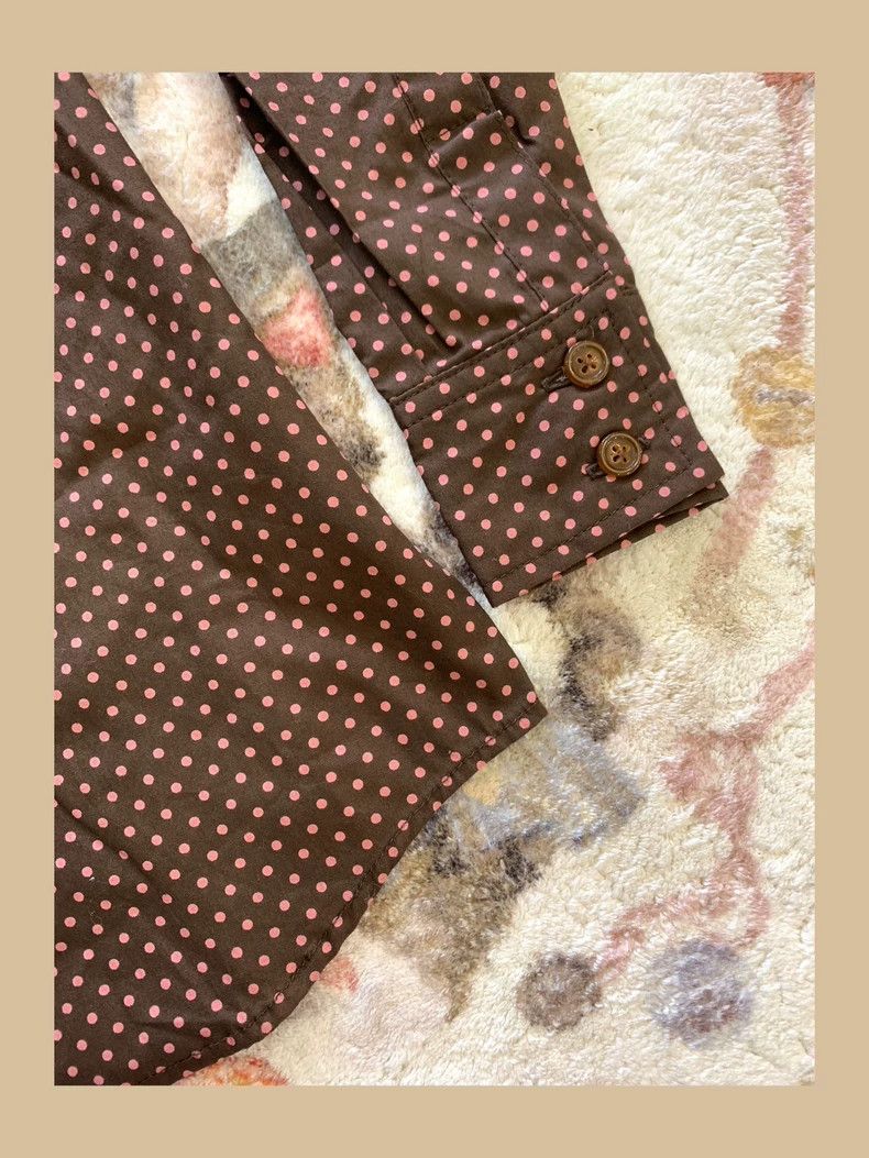 Vivienne Westwood Vivienne Westwood Polka Dot Long Sleeve Shirt - dmc Size US XS / EU 42 / 0 - 6 Thumbnail