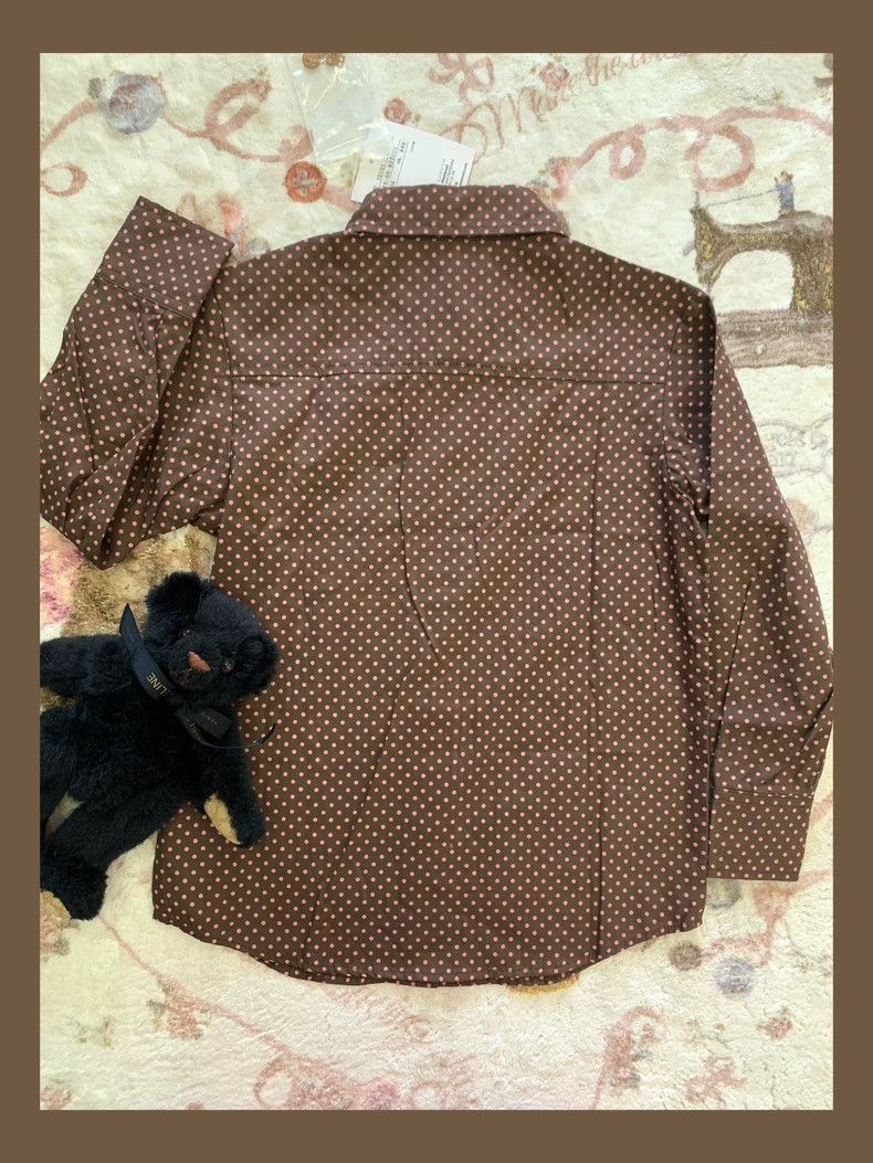 Vivienne Westwood Vivienne Westwood Polka Dot Long Sleeve Shirt - dmc Size US XS / EU 42 / 0 - 2 Thumbnail