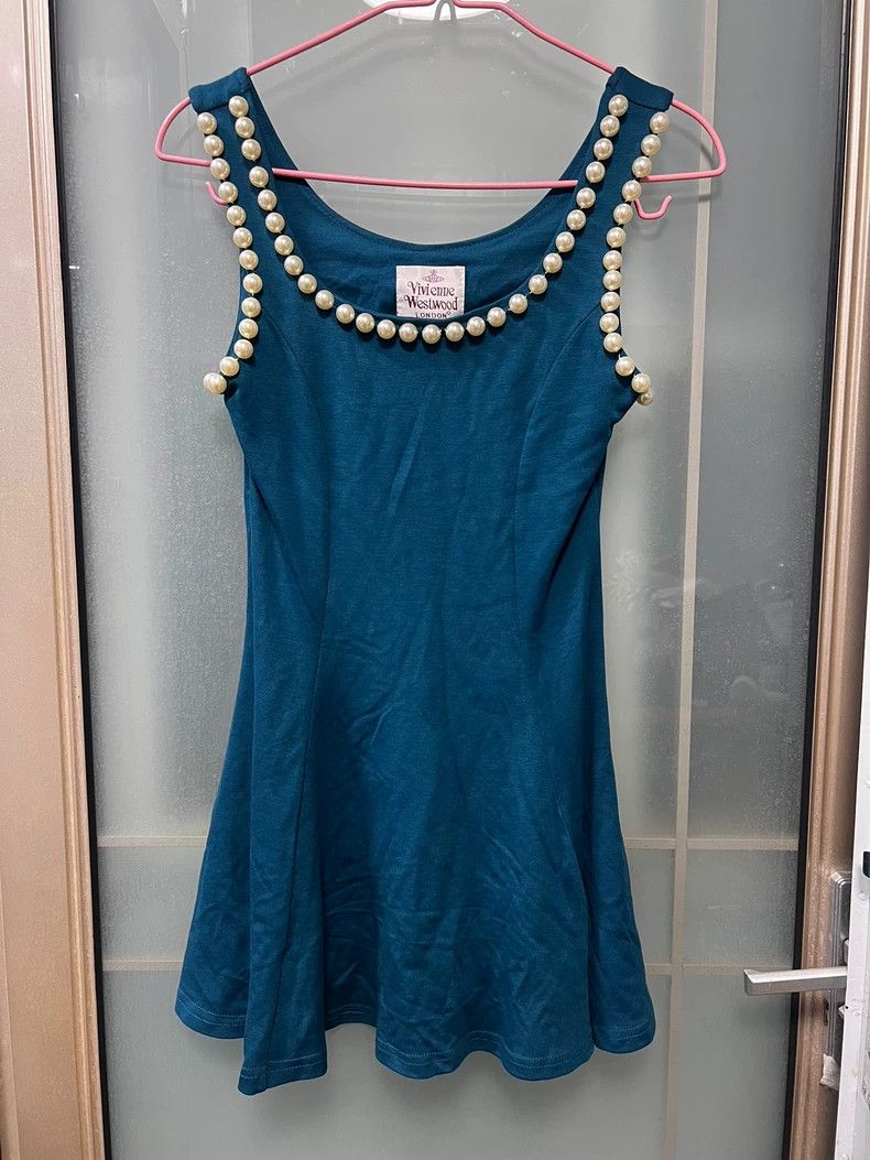 Vivienne Westwood Vivienne Westwood Pearl Embellished Dress - dmc Size US M / EU 48-50 / 2 - 2 Thumbnail