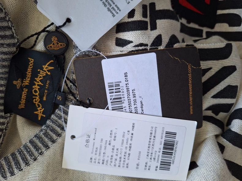 Vivienne Westwood Vivienne Westwood Women's Knit Cardigan - dmc Size US S / EU 44-46 / 1 - 5 Thumbnail