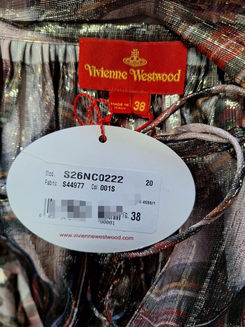 Vivienne Westwood Vivienne Westwood Women's Long Sleeve Top - dmc Size US M / EU 48-50 / 2 - 4 Thumbnail