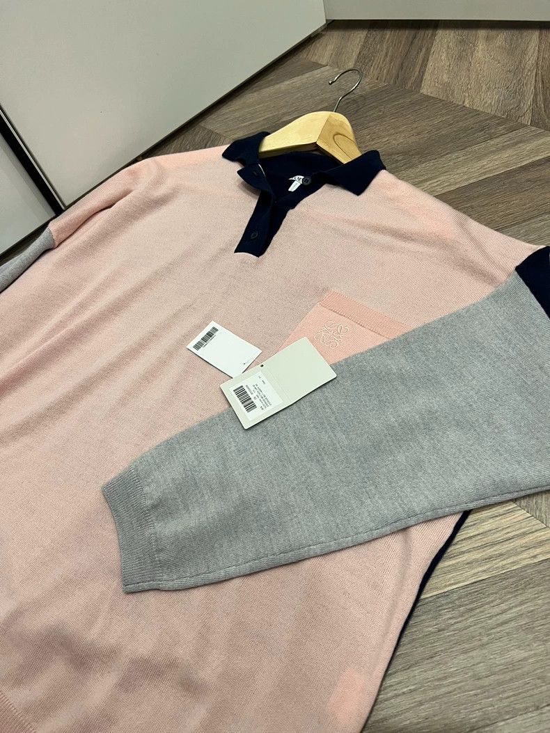 Loewe Loewe Oversized Color Block Wool Sweater - dmc Size US XS / EU 42 / 0 - 2 Thumbnail