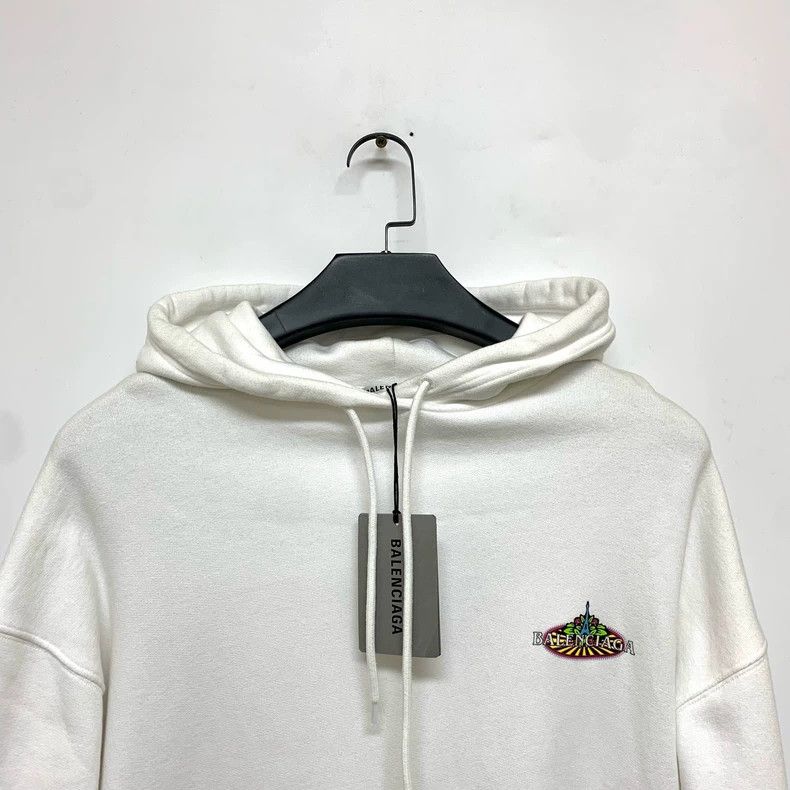 Balenciaga Balenciaga Eiffel Tower Print Hoodie - dmc Size US S / EU 44-46 / 1 - 5 Thumbnail
