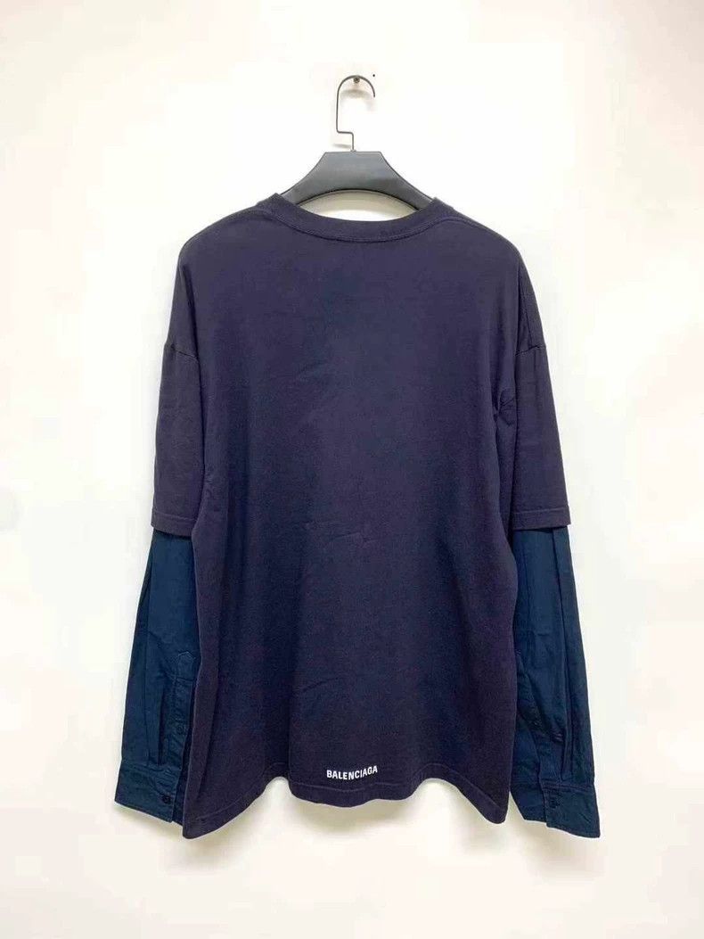 Balenciaga Balenciaga Fake Two-Piece Sweatshirt - dmc Size US S / EU 44-46 / 1 - 7 Thumbnail