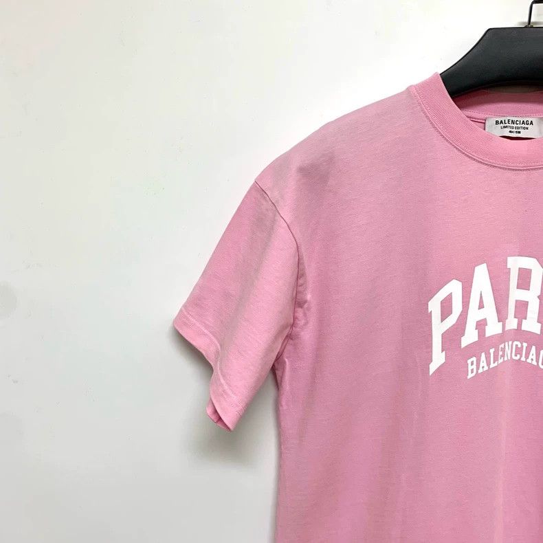 Balenciaga Balenciaga Limited Edition Pink T-shirt - dmc Size US XS / EU 42 / 0 - 5 Thumbnail