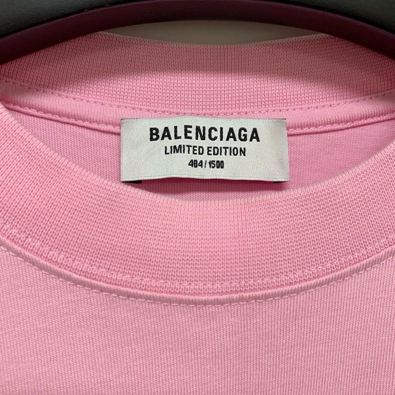 Balenciaga Balenciaga Limited Edition Pink T-shirt - dmc Size US XS / EU 42 / 0 - 2 Thumbnail