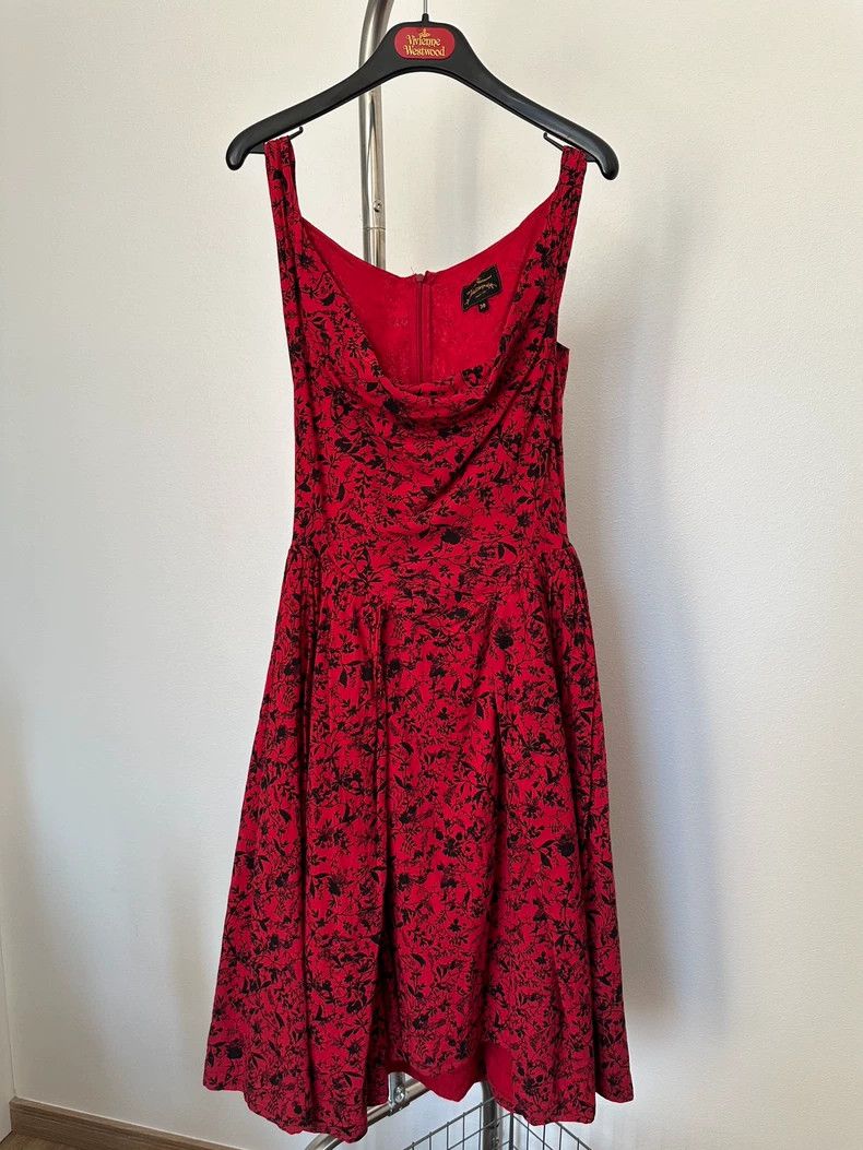 Vivienne Westwood Vivienne Westwood Vintage Red Dress - dmc Size US 38 / EU 54 - 6 Thumbnail