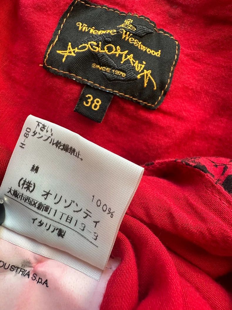 Vivienne Westwood Vivienne Westwood Vintage Red Dress - dmc Size US 38 / EU 54 - 8 Thumbnail