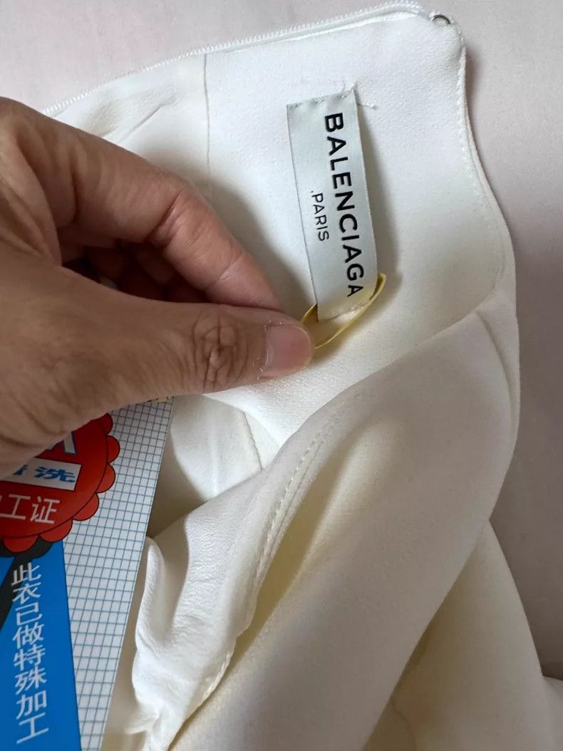 Balenciaga Balenciaga White Short Sleeve Top - dmc Size US M / EU 48-50 / 2 - 3 Thumbnail