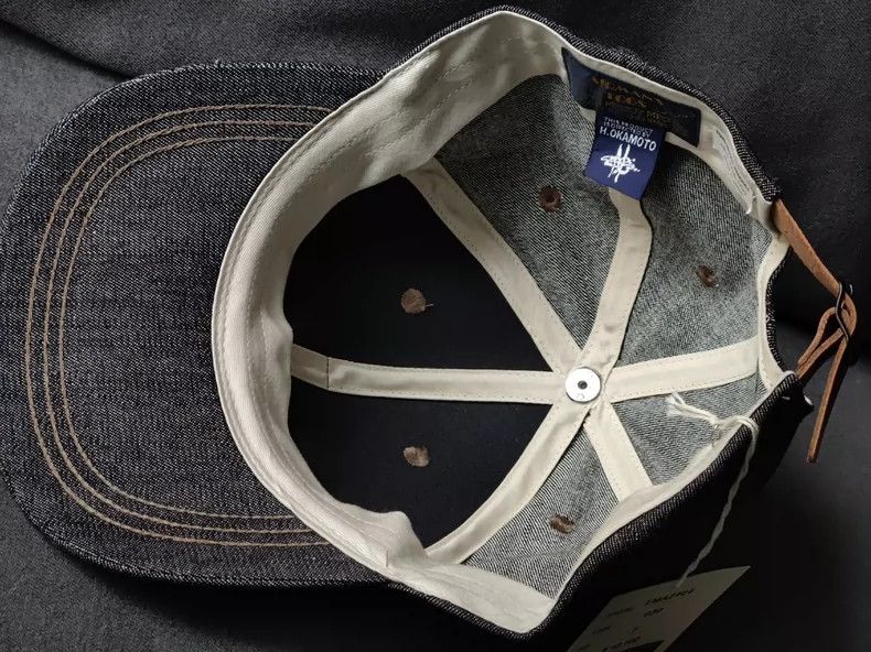The Real McCoy's Toys McCoy Denim Baseball Cap - dmc Size ONE SIZE - 4 Thumbnail