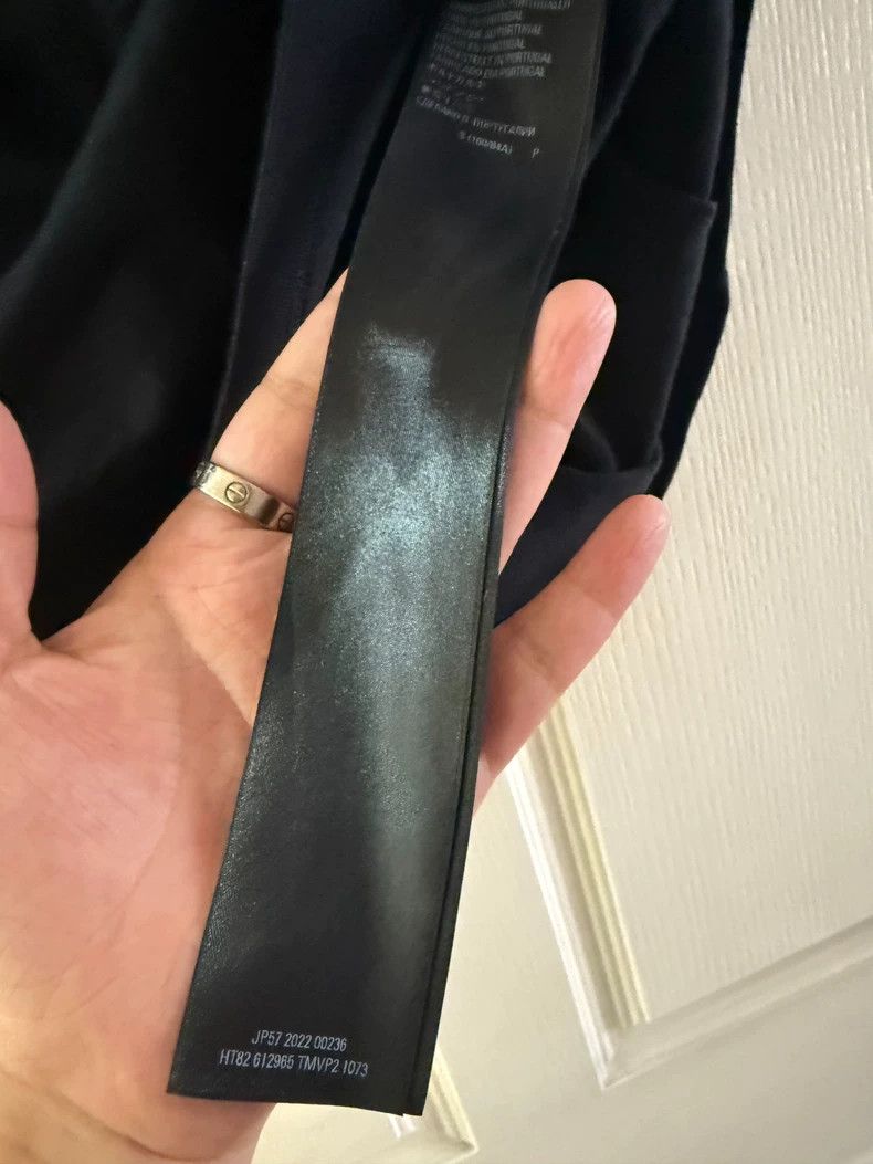 Balenciaga Balenciaga Black Crystal Lock Short Sleeve - dmc Size US S / EU 44-46 / 1 - 5 Thumbnail