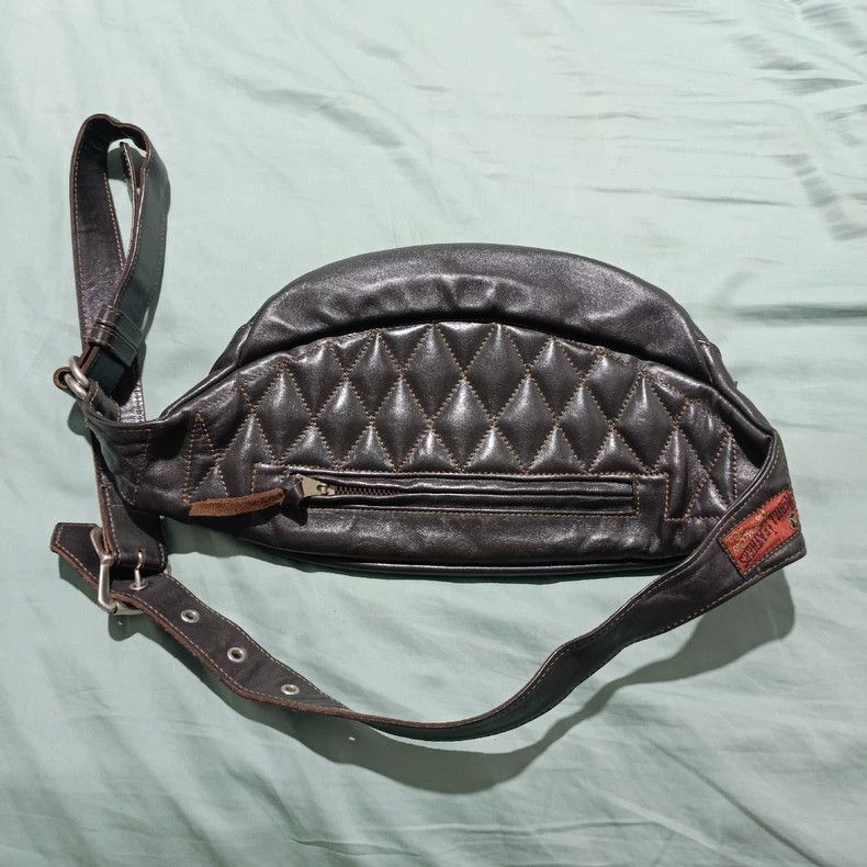 The Real McCoy's Toys McCoy Leather Waist Bag USAAF - dmc Size ONE SIZE - 2 Thumbnail