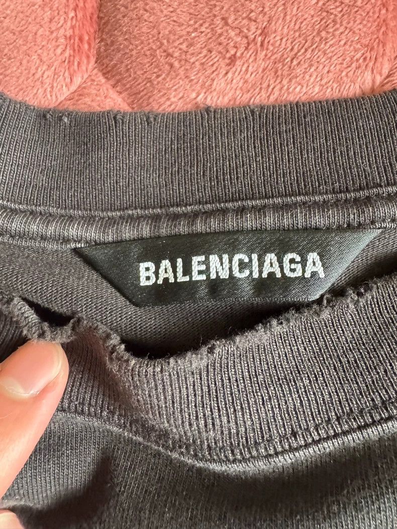 Balenciaga Balenciaga SS21 Oversized Short Sleeve T-shirt - dmc Size US XS / EU 42 / 0 - 3 Thumbnail