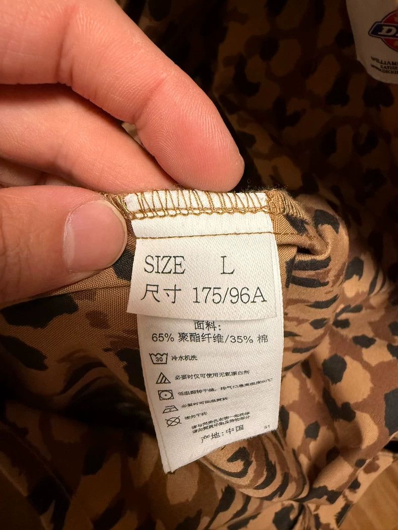 Wacko Maria WACKO MARIA x DICKIES Leopard Work Shirt - dmc Size US L / EU 52-54 / 3 - 2 Thumbnail