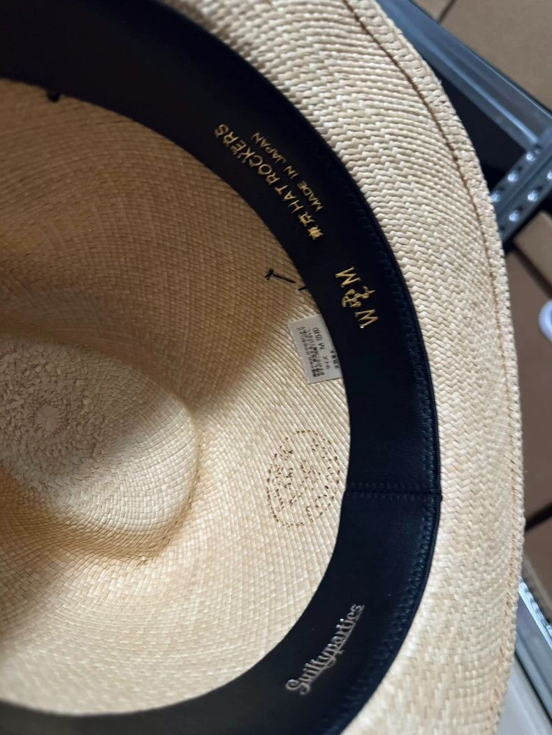 Wacko Maria Wacko Maria Panama Straw Hat - dmc Size ONE SIZE - 5 Thumbnail