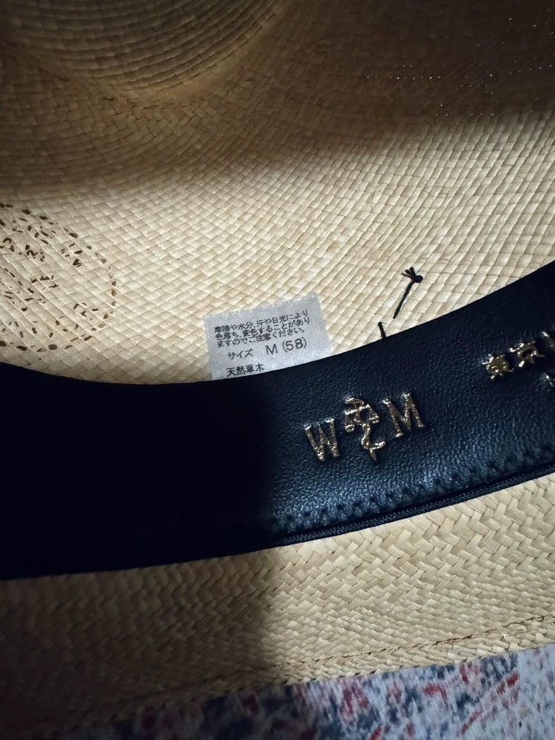 Wacko Maria Wacko Maria Panama Straw Hat - dmc Size ONE SIZE - 6 Thumbnail