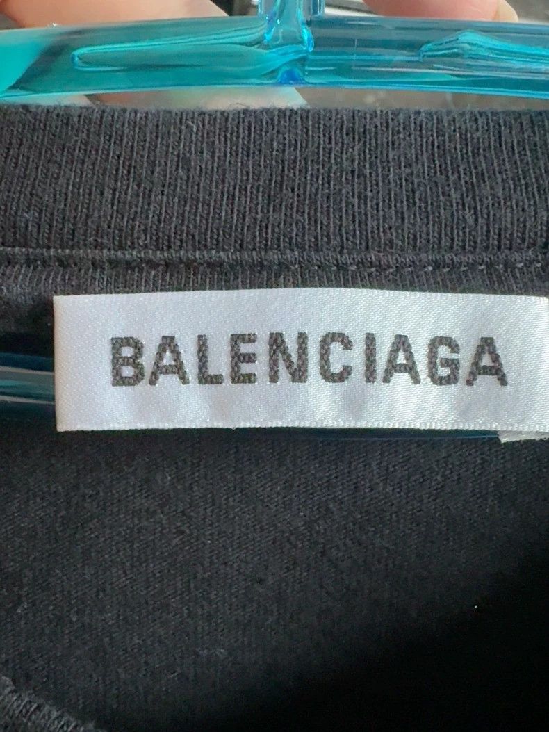 Balenciaga Balenciaga Black Short Sleeve T-Shirt - dmc Size US S / EU 44-46 / 1 - 2 Thumbnail