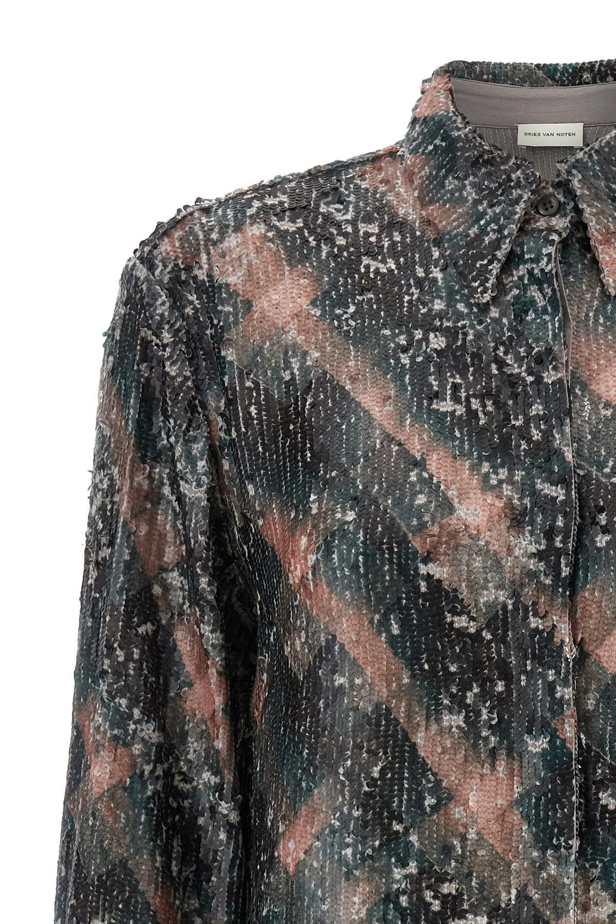 Dries Van Noten 'Chowy EMB' shirt Size M / US 6-8 / IT 42-44 - 3 Thumbnail