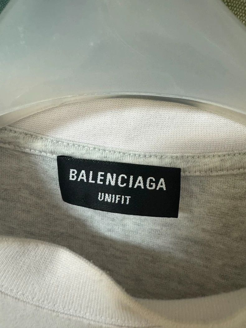 Balenciaga Balenciaga Inverted Embroidery Spliced Tee - dmc Size US M / EU 48-50 / 2 - 3 Thumbnail