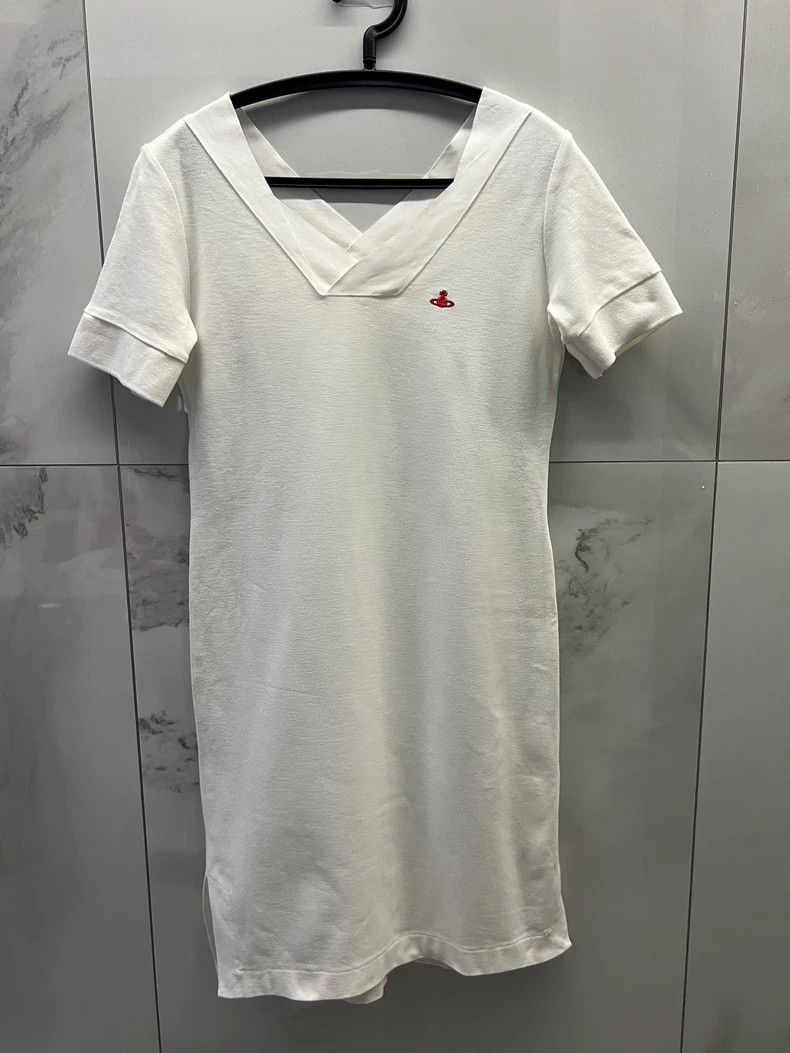 Vivienne Westwood Vivienne Westwood V-neck Knit Polo Shirt - dmc Size US M / EU 48-50 / 2 - 3 Thumbnail