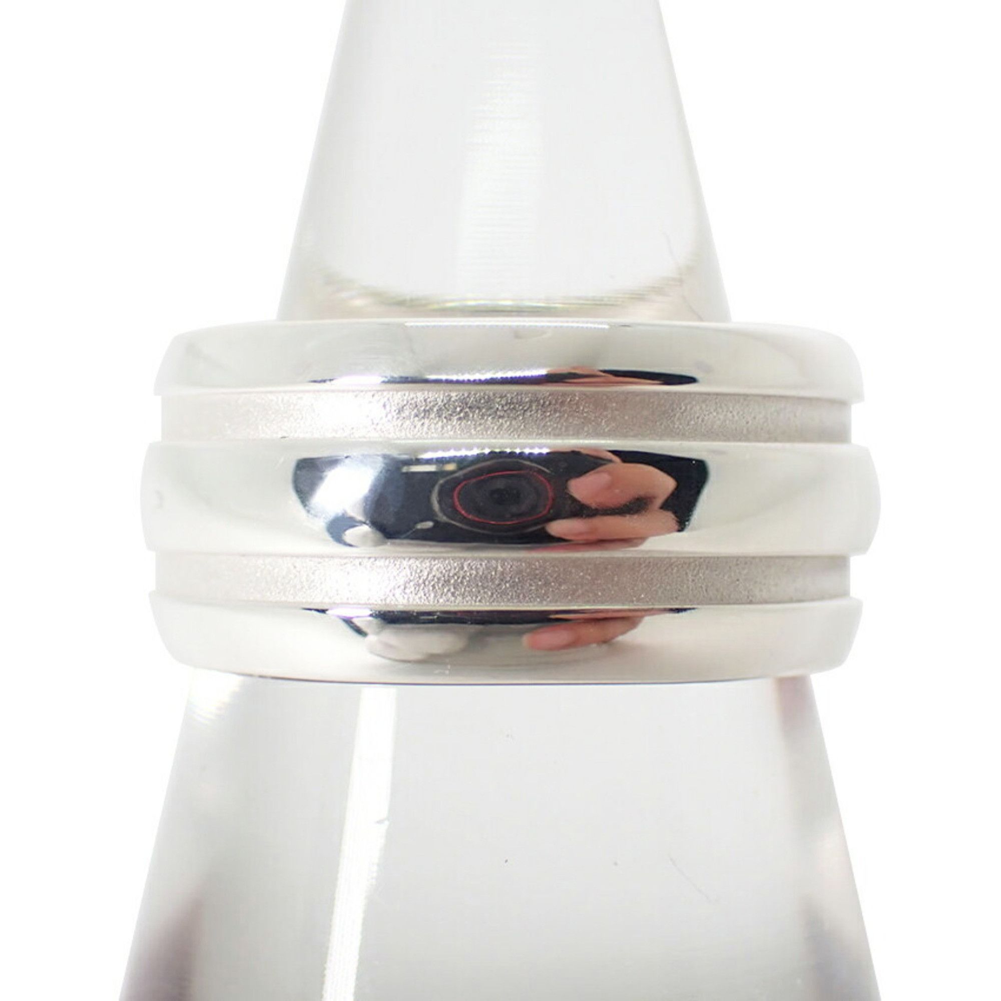 Tiffany & Co. TIFFANY 925 Double Line Ring, Size 12, j20-10 Size ONE SIZE - 2 Thumbnail