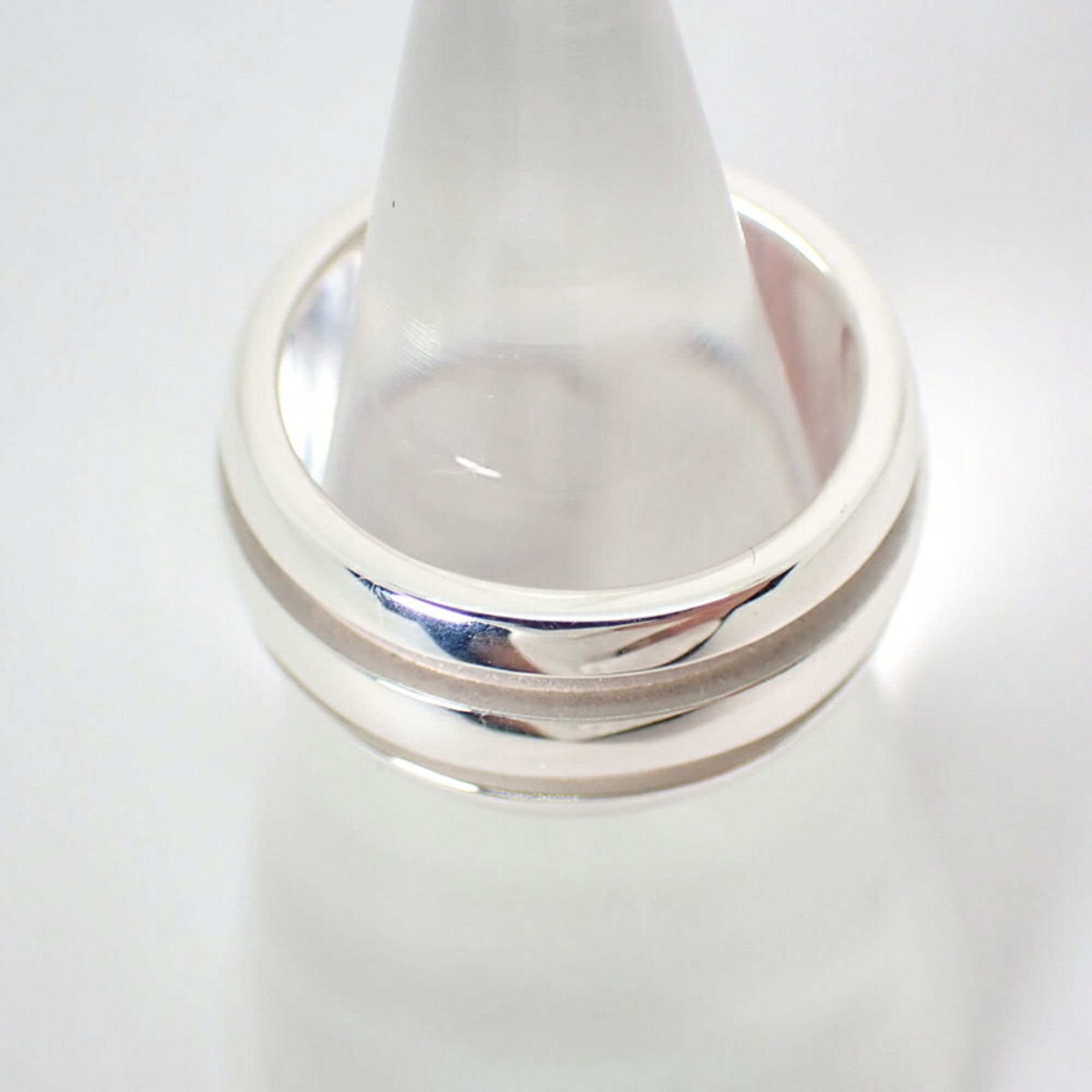 Tiffany & Co. TIFFANY 925 Double Line Ring, Size 10, j17-5 Size ONE SIZE - 8 Thumbnail