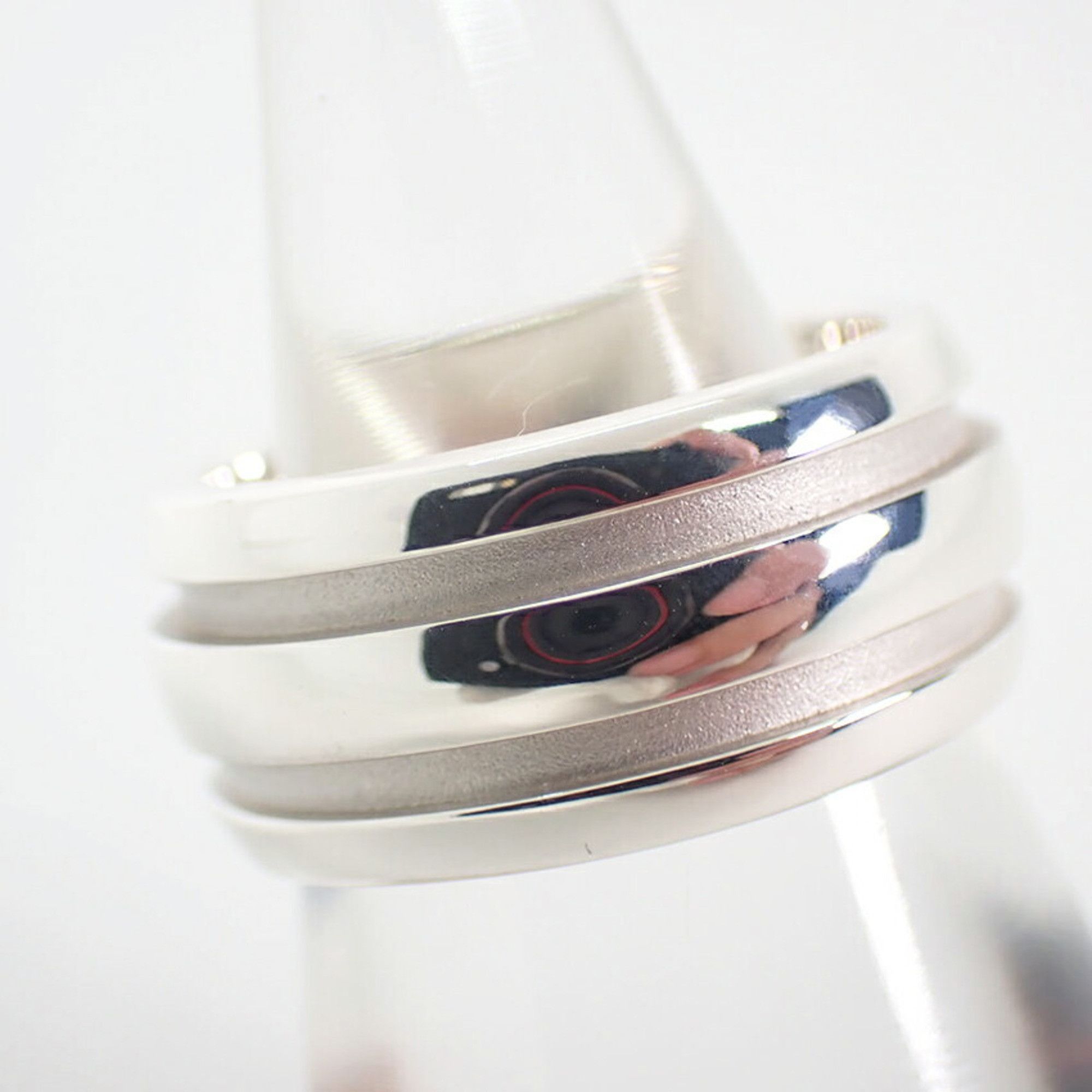 Tiffany & Co. TIFFANY 925 Double Line Ring, Size 10, j17-5 Size ONE SIZE - 3 Thumbnail