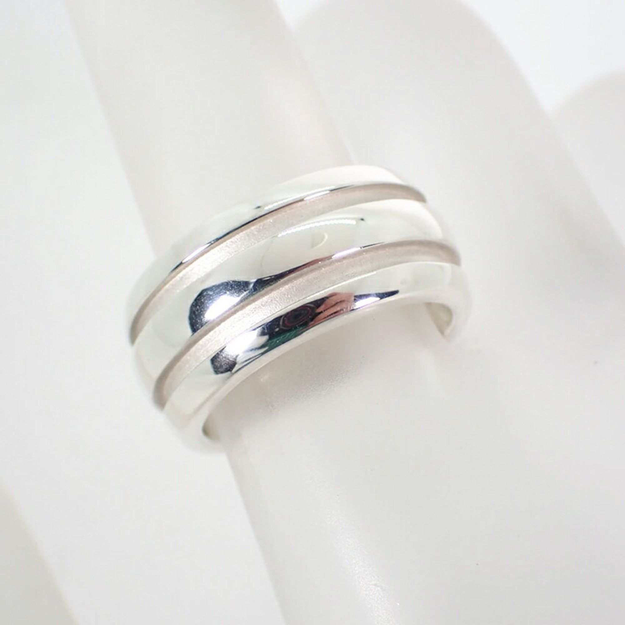 Tiffany & Co. TIFFANY 925 Double Line Ring, Size 10, j17-5 Size ONE SIZE - 6 Thumbnail