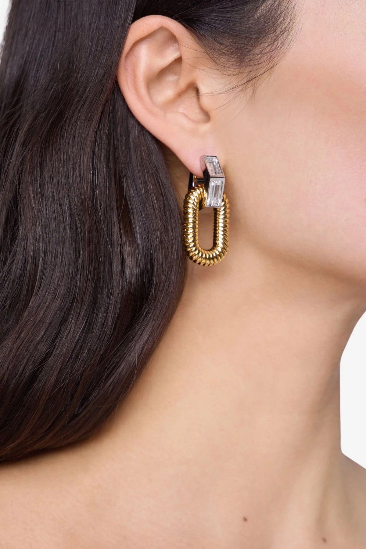 Paco Rabanne 'XL Link' earrings Size ONE SIZE - 2 Thumbnail
