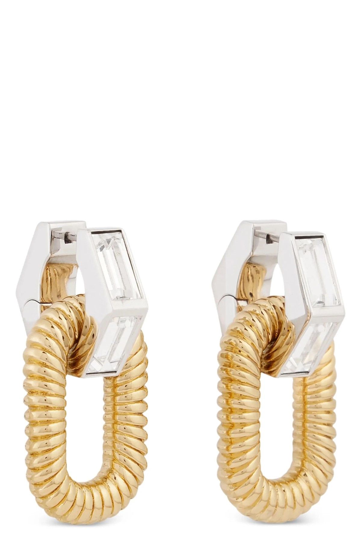 Paco Rabanne 'XL Link' earrings Size ONE SIZE - 3 Thumbnail