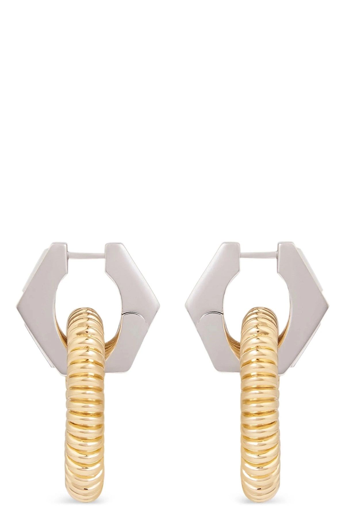 Paco Rabanne 'XL Link' earrings Size ONE SIZE - 4 Thumbnail