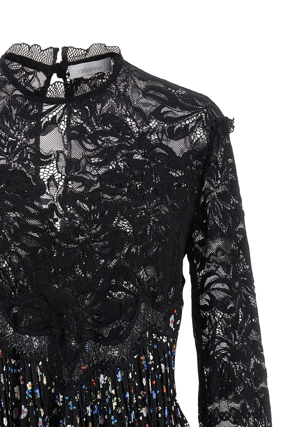 Paco Rabanne Floral lace dress Size M / US 6-8 / IT 42-44 - 3 Thumbnail