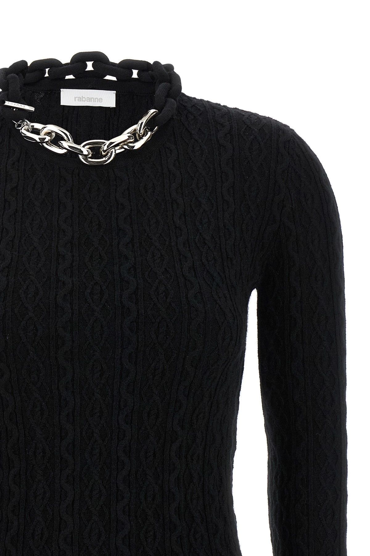 Paco Rabanne Necklace sweater Size S / US 4 / IT 40 - 3 Thumbnail