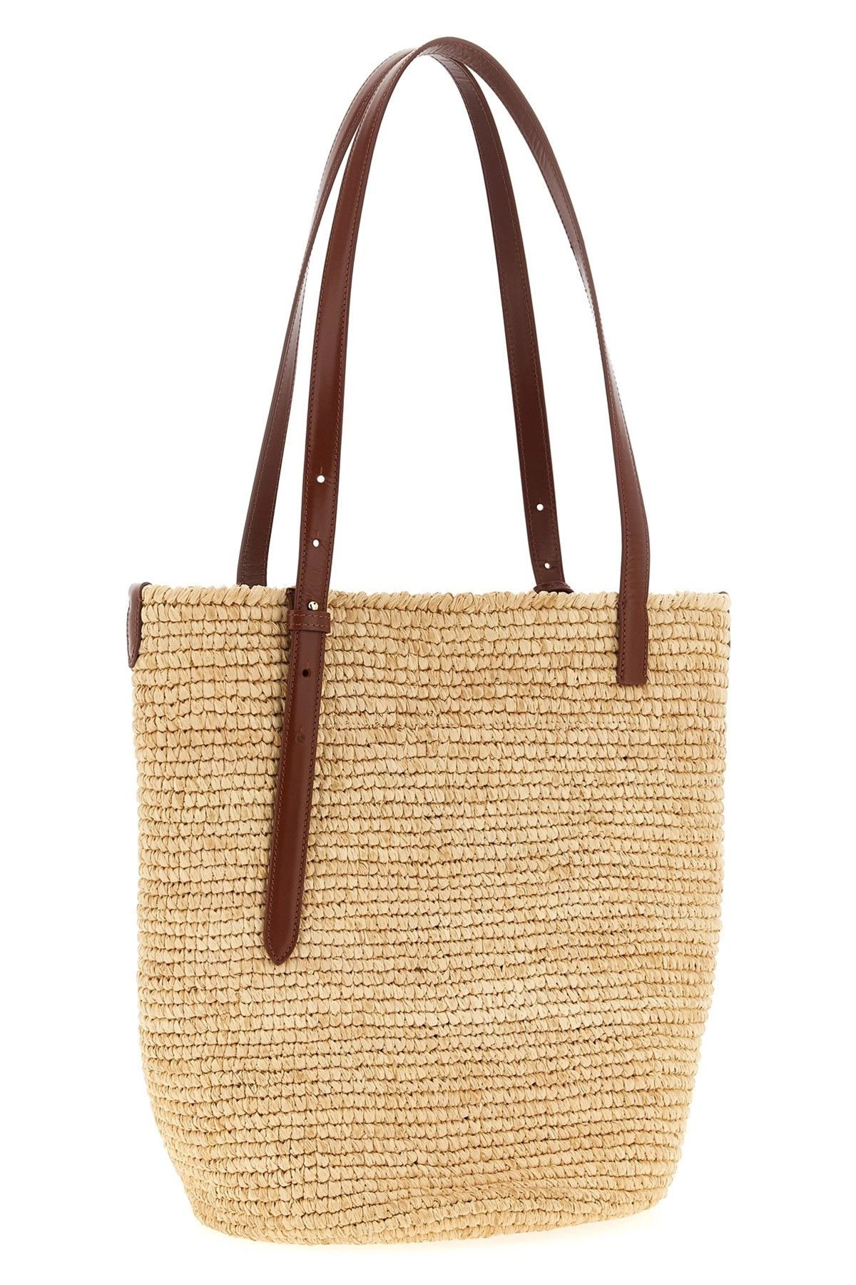 Paco Rabanne 'Natural Raffia Tote Bag' shopping bag Size ONE SIZE - 3 Thumbnail