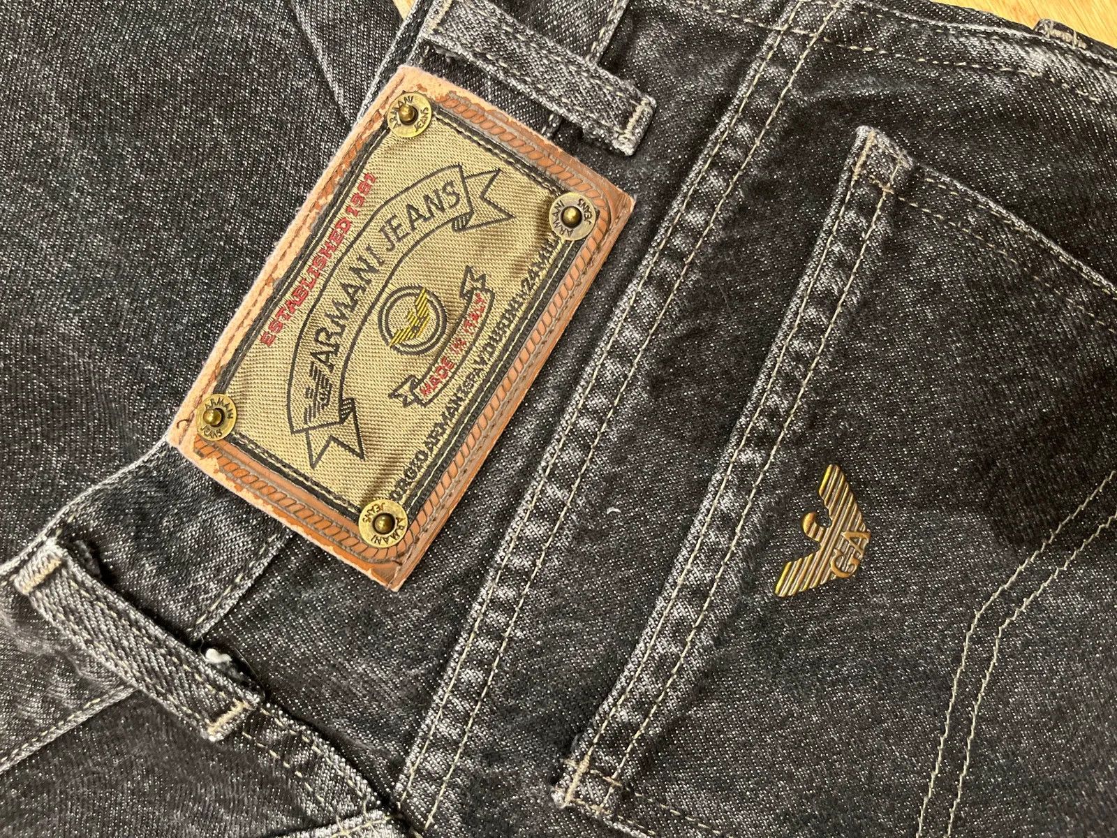 Armani Armani jeans Jeans Size 29" - 2 Thumbnail