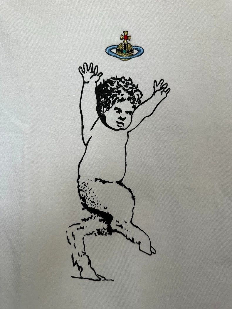 Vivienne Westwood Vivienne Westwood Vintage Saturn Logo T-Shirt - dmc Size US M / EU 48-50 / 2 - 3 Thumbnail