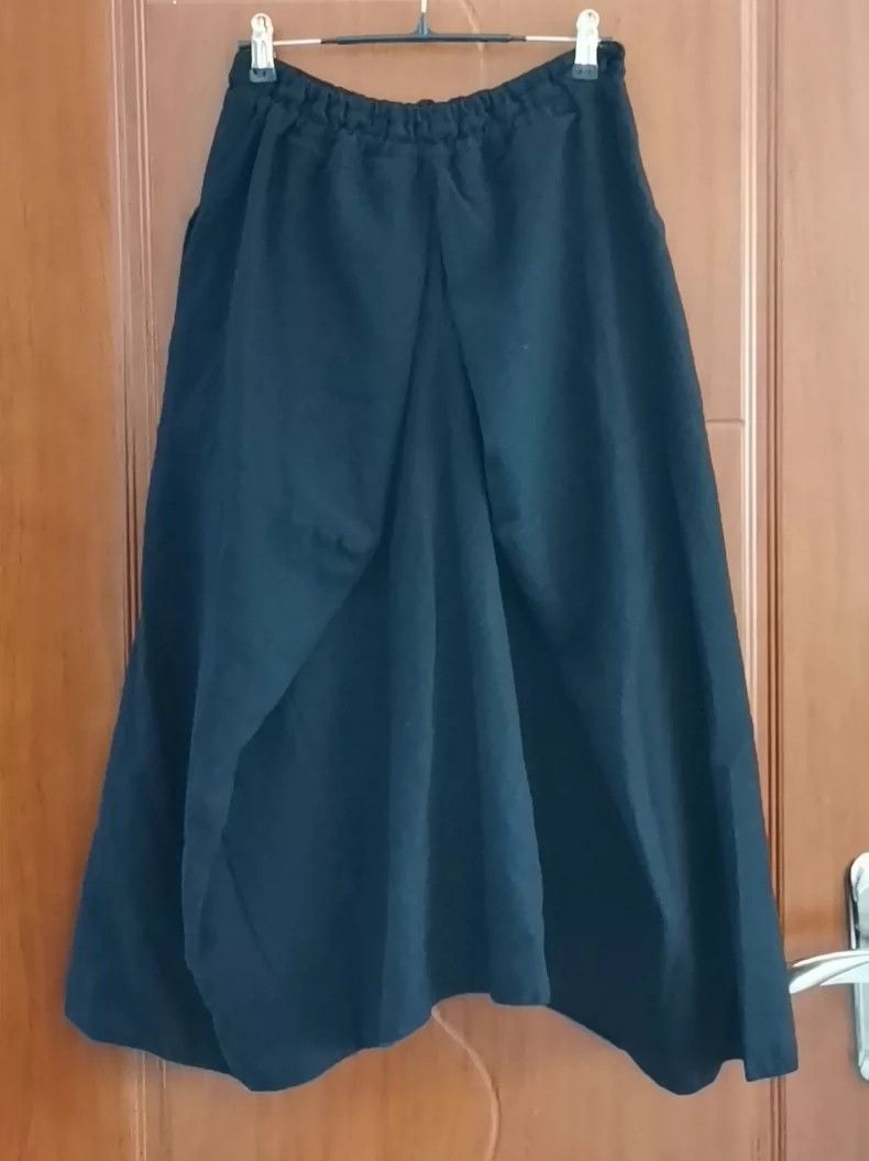 Yohji Yamamoto Yohji Yamamoto Wool Midi Skirt - dmc Size US 30 / EU 46 - 3 Thumbnail