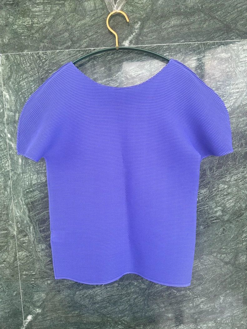 Issey Miyake Issey Miyake ME Series Purple Short Sleeve - dmc Size US S / EU 44-46 / 1 - 2 Thumbnail