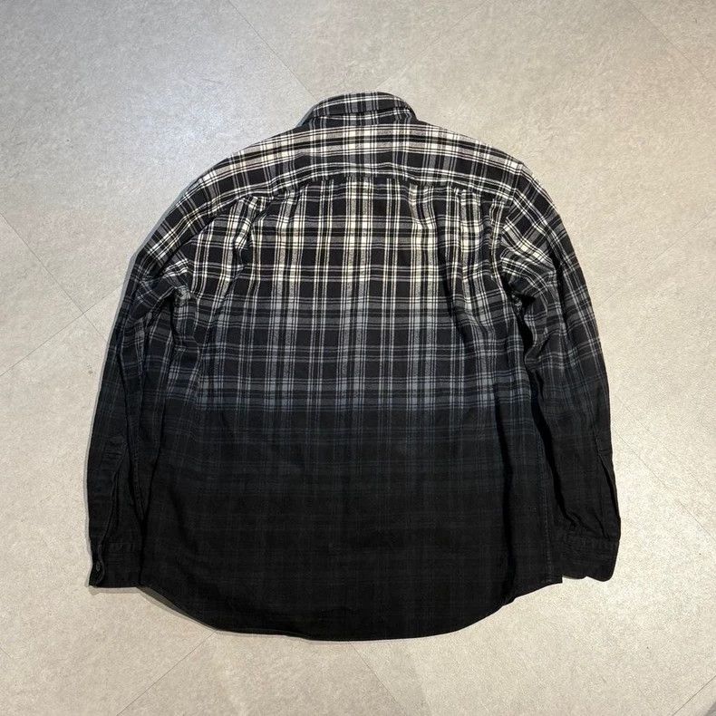 Issey Miyake ISSEY MIYAKE 2013SS Plaid Gradient Shirt - dmc Size US M / EU 48-50 / 2 - 2 Thumbnail