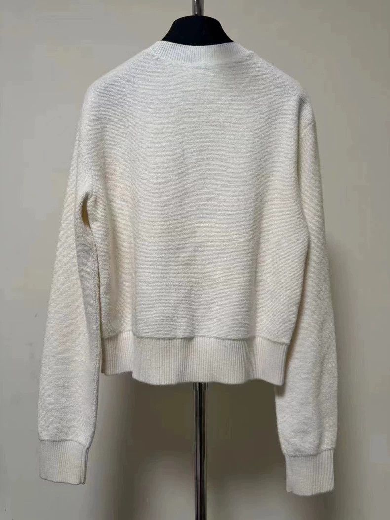 Loewe Loewe 25 Early Spring New Style White Knitted Sweater - dmc Size US S / EU 44-46 / 1 - 3 Thumbnail
