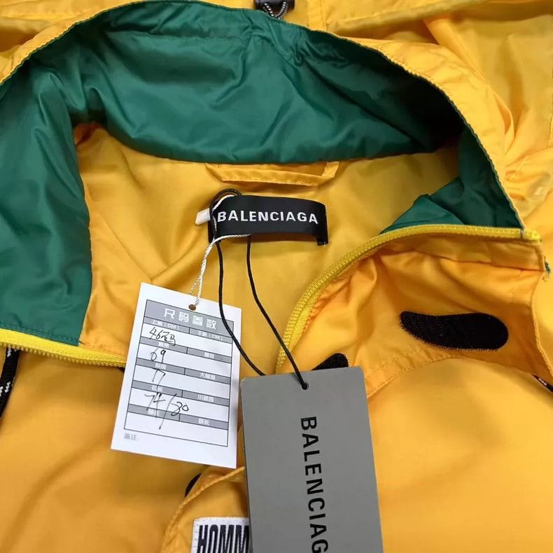 Balenciaga Balenciaga Colorblock Hooded Jacket - dmc Size US M / EU 48-50 / 2 - 7 Thumbnail