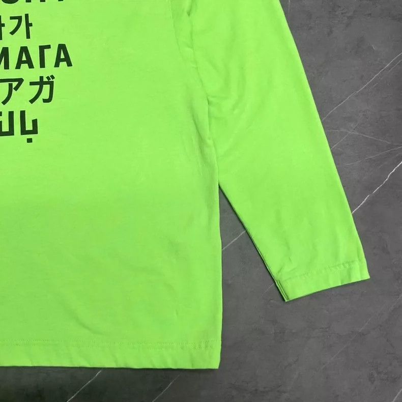 Balenciaga Balenciaga Seven-Language Long Sleeve T-Shirt - dmc Size US L / EU 52-54 / 3 - 5 Thumbnail